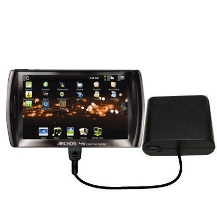 AA Battery Pack Charger compatible with the Archos 48 Internet Tablet