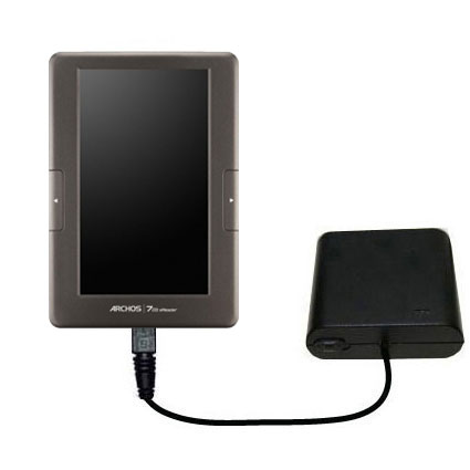 AA Battery Pack Charger compatible with the Archos 70 eReader