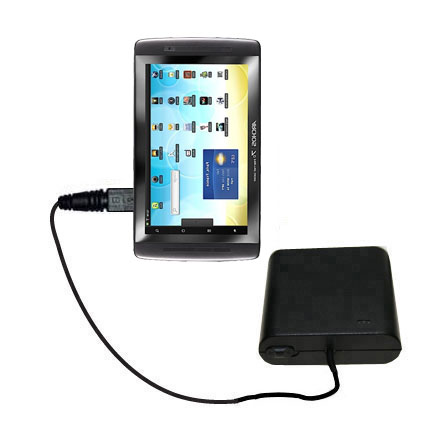 AA Battery Pack Charger compatible with the Archos 70 Internet Tablet