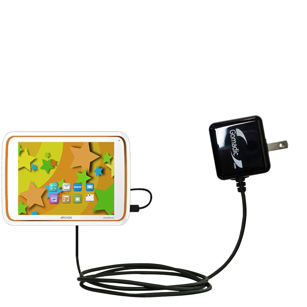 Wall Charger compatible with the Archos 80 Childpad