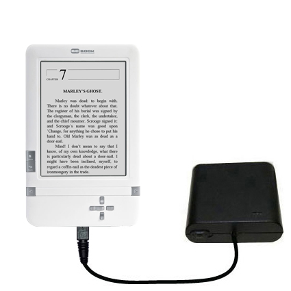 AA Battery Pack Charger compatible with the BeBook Club