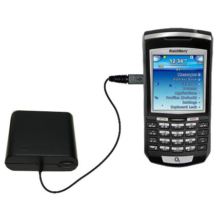 AA Battery Pack Charger compatible with the Blackberry 7100x