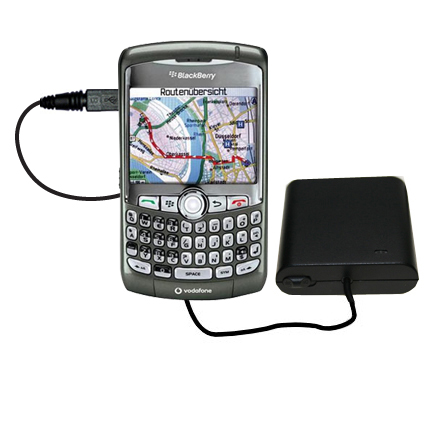 AA Battery Pack Charger compatible with the Blackberry 8310