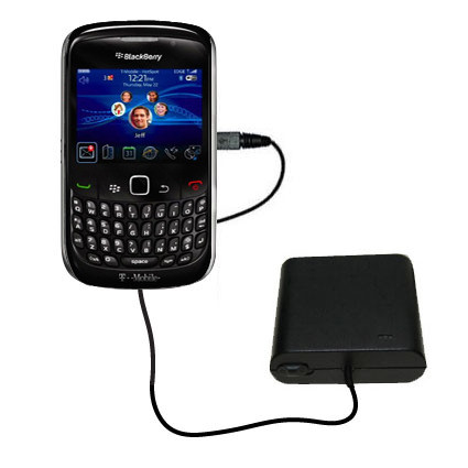 AA Battery Pack Charger compatible with the Blackberry 8530