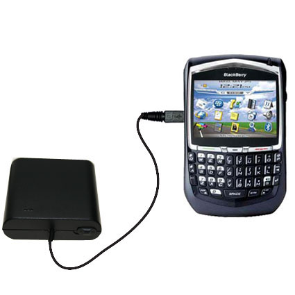 AA Battery Pack Charger compatible with the Blackberry 8703e