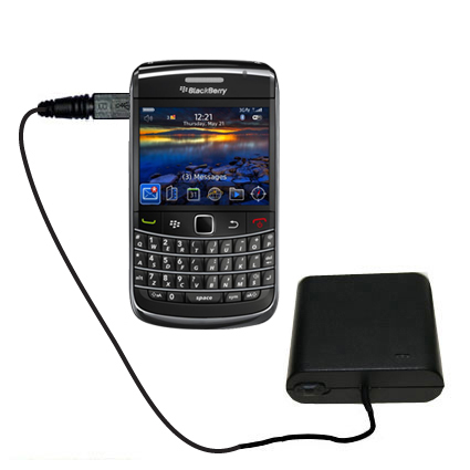 AA Battery Pack Charger compatible with the Blackberry 9700