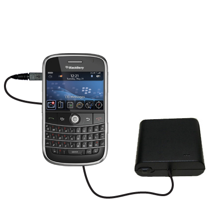AA Battery Pack Charger compatible with the Blackberry Bold