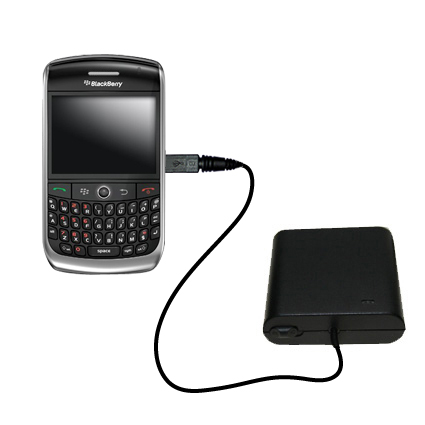 AA Battery Pack Charger compatible with the Blackberry Curve 8930