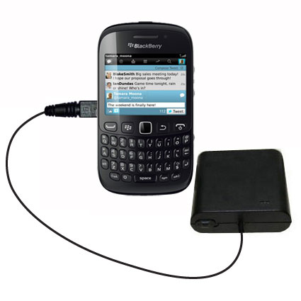 AA Battery Pack Charger compatible with the Blackberry Curve 9220