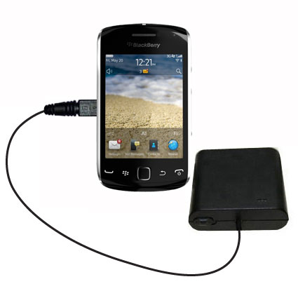 AA Battery Pack Charger compatible with the Blackberry Curve 9380