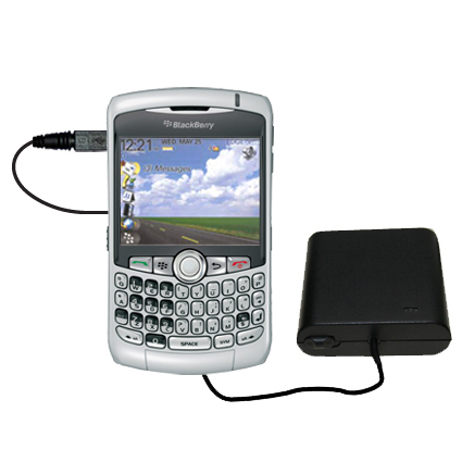AA Battery Pack Charger compatible with the Blackberry Curve