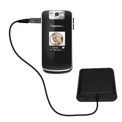 AA Battery Pack Charger compatible with the Blackberry Kickstart
