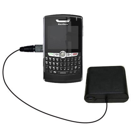 AA Battery Pack Charger compatible with the Blackberry Monza
