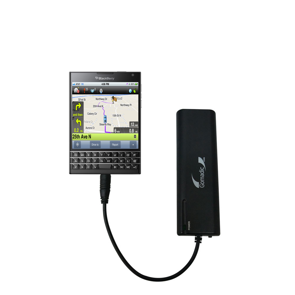 AA Battery Pack Charger compatible with the Blackberry Passport