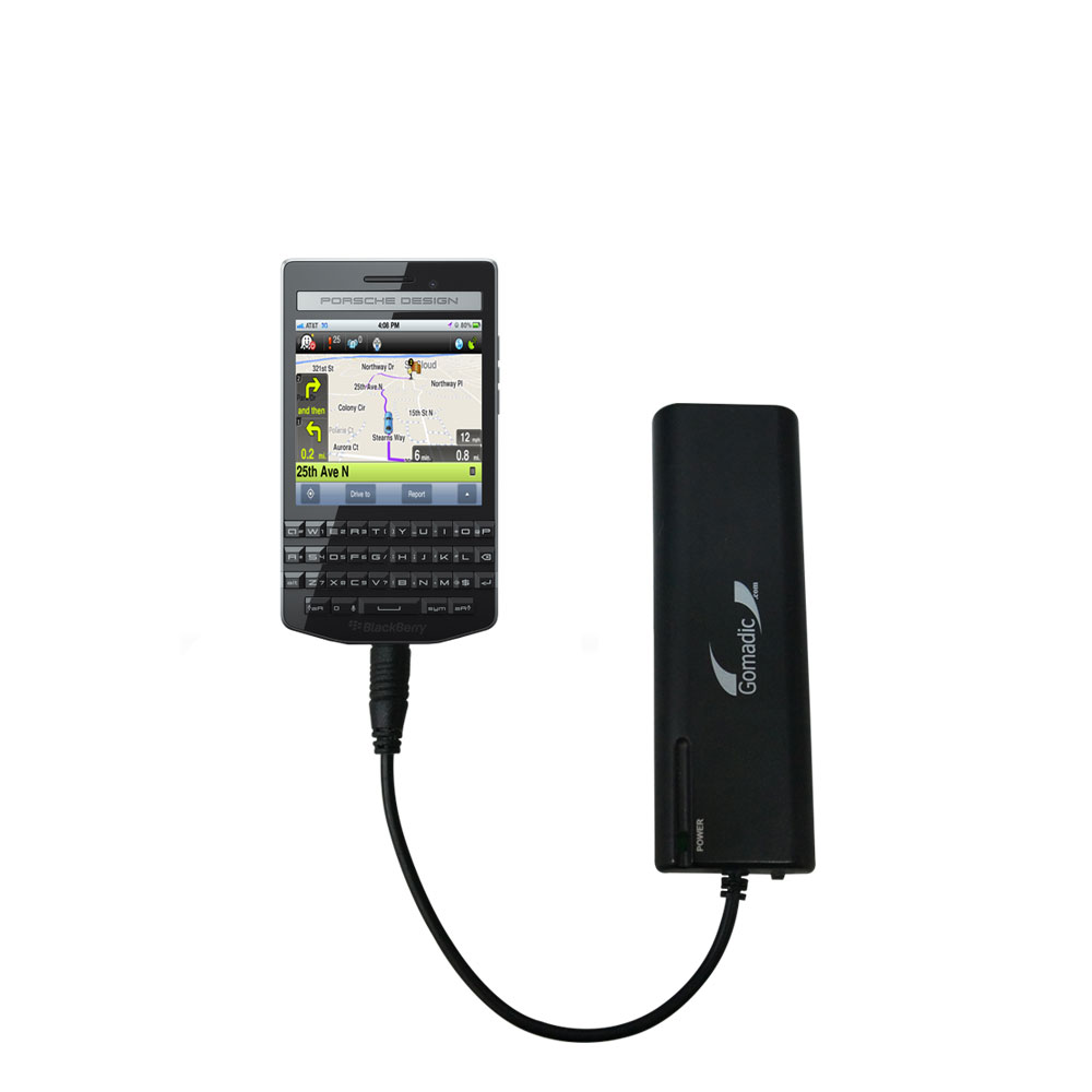 AA Battery Pack Charger compatible with the Blackberry Porche Design P9983