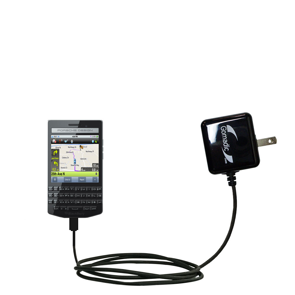 Wall Charger compatible with the Blackberry Porche Design P9983