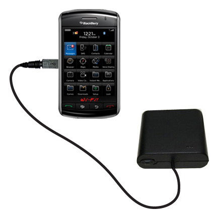 AA Battery Pack Charger compatible with the Blackberry Storm 2