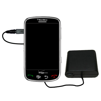 AA Battery Pack Charger compatible with the Blackberry Thunder