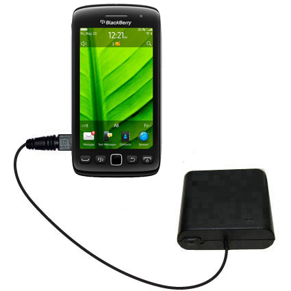 AA Battery Pack Charger compatible with the Blackberry Torch 9850