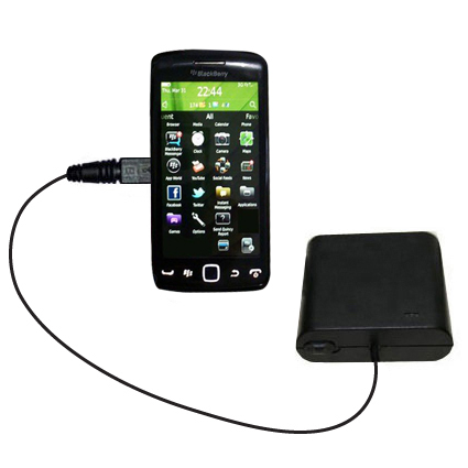 AA Battery Pack Charger compatible with the Blackberry Touch 9860