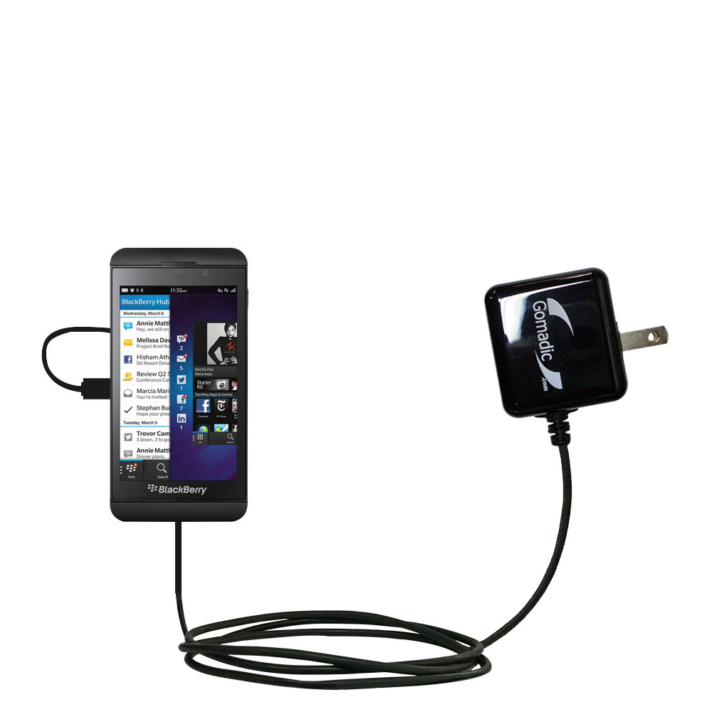 Wall Charger compatible with the Blackberry Z10