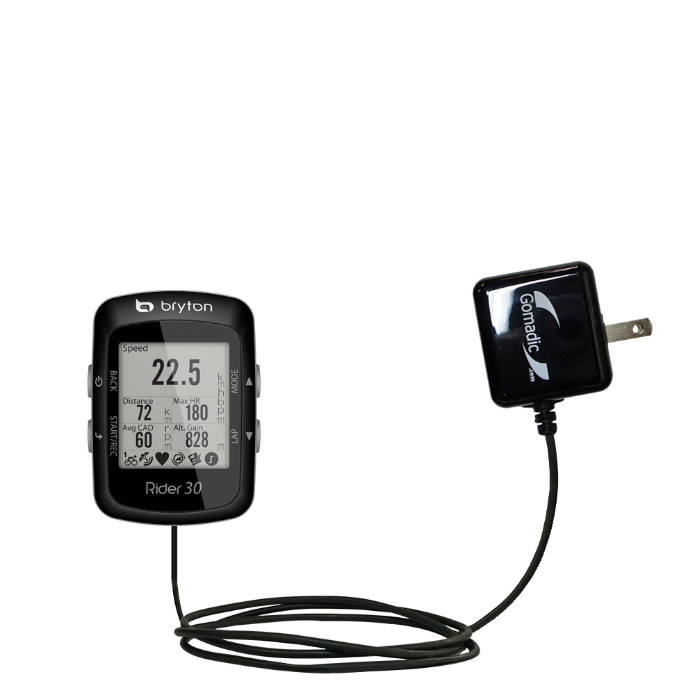 Wall Charger compatible with the Bryton Rider 30