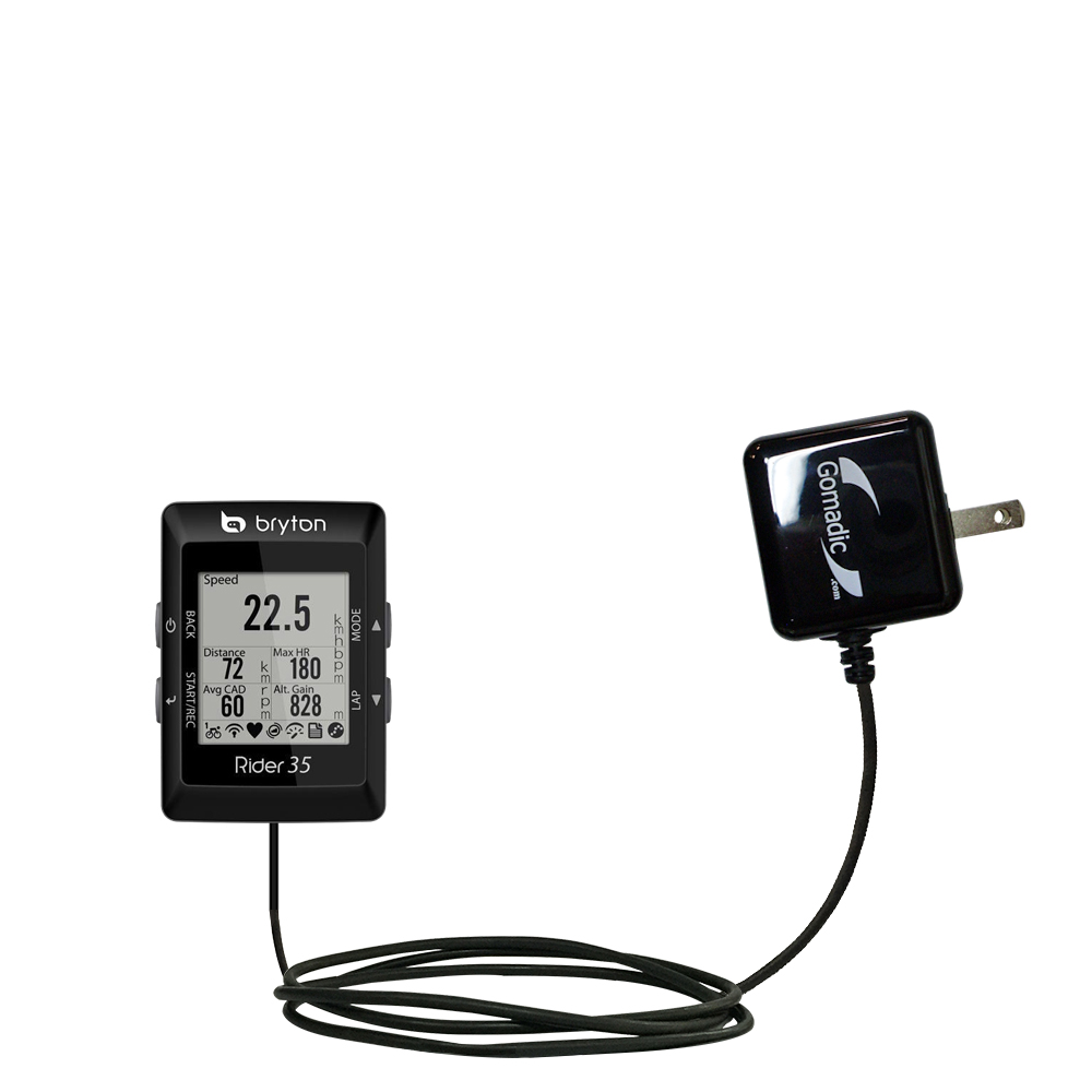 Wall Charger compatible with the Bryton Rider 35