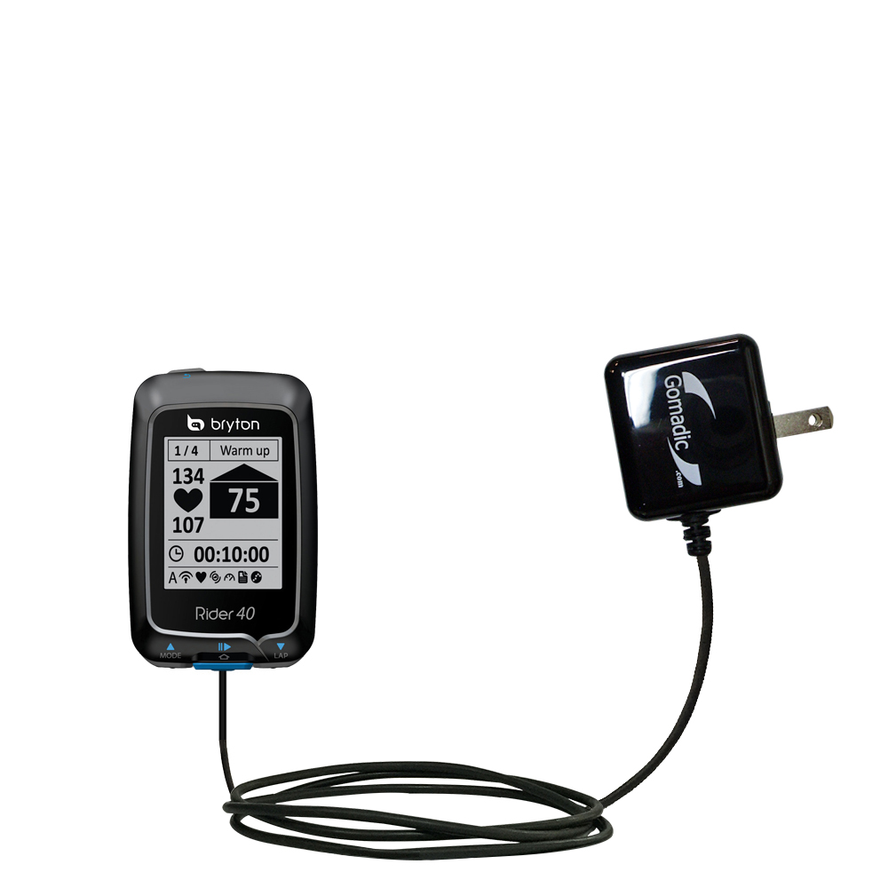 Wall Charger compatible with the Bryton Rider 40