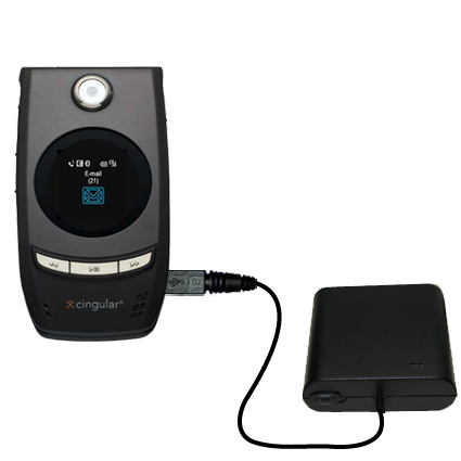 AA Battery Pack Charger compatible with the Cingular 3125