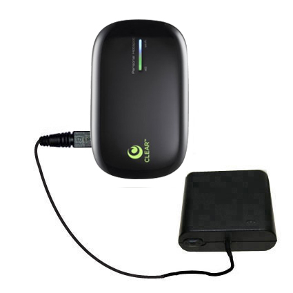 AA Battery Pack Charger compatible with the Clearwire Clear Spot 4G