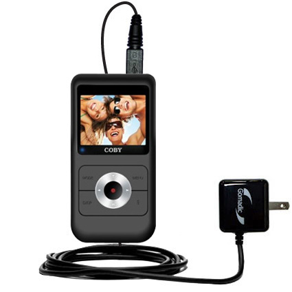 Wall Charger compatible with the Coby CAM4505 SNAPP Camcorder