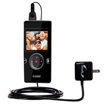 Wall Charger compatible with the Coby CAM5002 SNAPP Camcorder