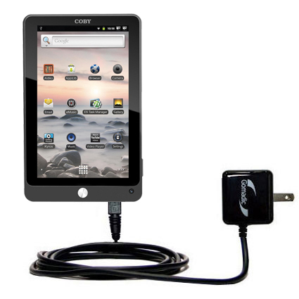 Wall Charger compatible with the Coby Kyros MID7022