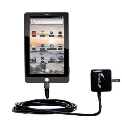 Wall Charger compatible with the Coby Kyros MID7125