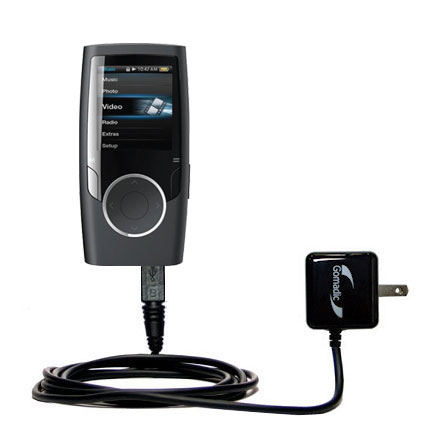 Wall Charger compatible with the Coby MP601 Video MP3 Player