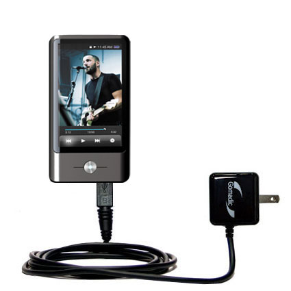 Wall Charger compatible with the Coby MP837 Touchscreen Video MP3 Player