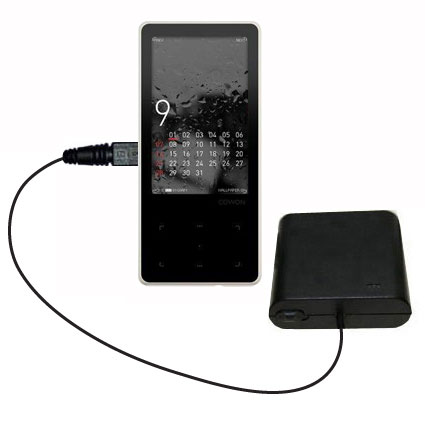 AA Battery Pack Charger compatible with the Cowon iAudio 10 / i10