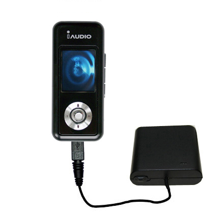 AA Battery Pack Charger compatible with the Cowon iAudio U3