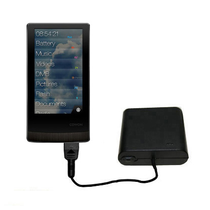 AA Battery Pack Charger compatible with the Cowon J3