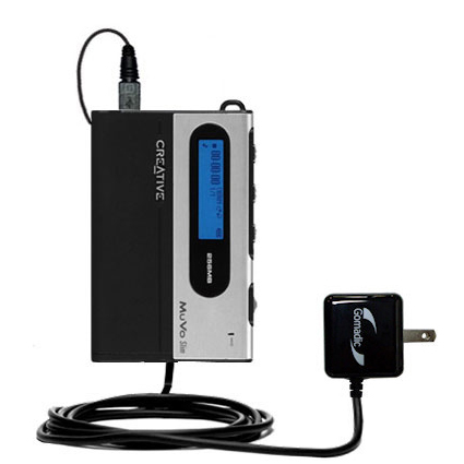 Wall Charger compatible with the Creative MuVo Slim
