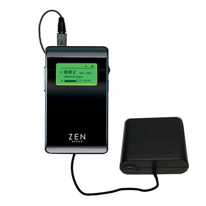 AA Battery Pack Charger compatible with the Creative Zen Neeon