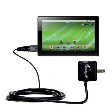 Wall Charger compatible with the Creative ZiiO 10
