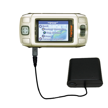 AA Battery Pack Charger compatible with the Danger Hiptop 2