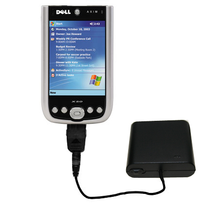 AA Battery Pack Charger compatible with the Dell Axim X50 X50v