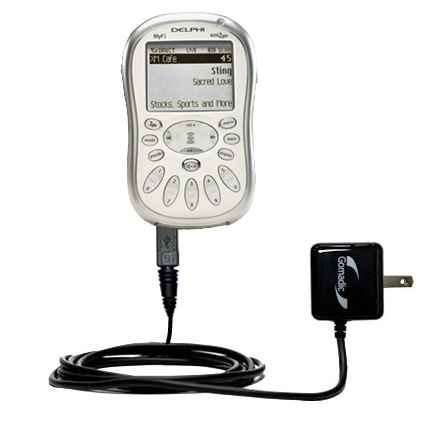 Wall Charger compatible with the Delphi MyFi XM2 Go