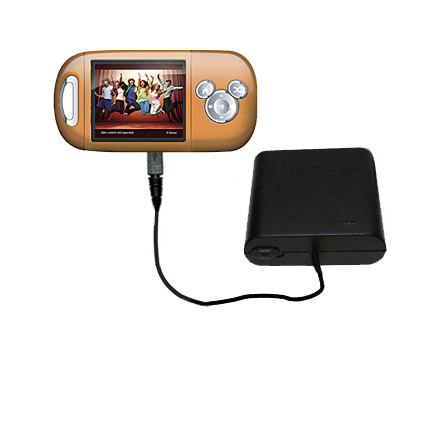 AA Battery Pack Charger compatible with the Disney High School Musical Mix Max Player DS19005