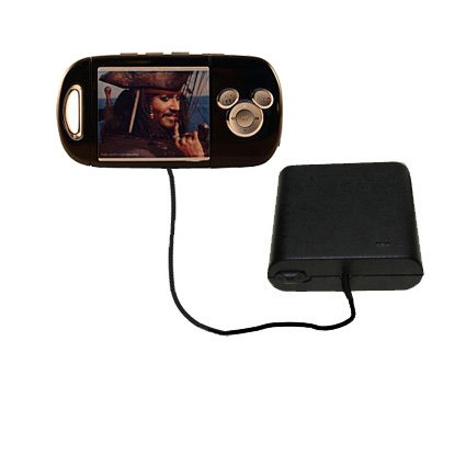 AA Battery Pack Charger compatible with the Disney Pirates of the Caribbean Mix Stick MP3 Player DS17033