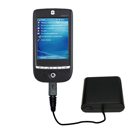 AA Battery Pack Charger compatible with the Dopod P100