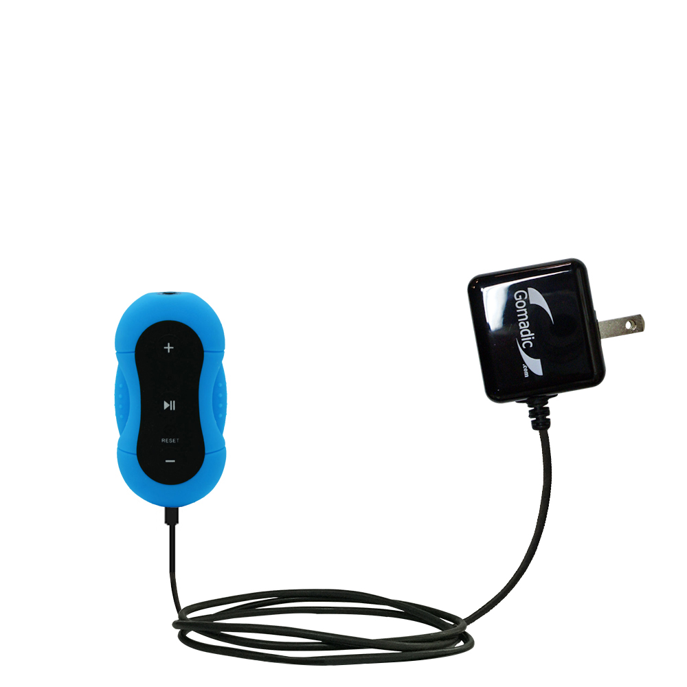 Wall Charger compatible with the EGOMAN Waterproof MP3 Player
