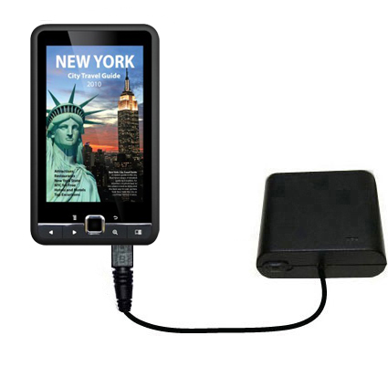 AA Battery Pack Charger compatible with the Elonex 500EB Colour eBook Reader